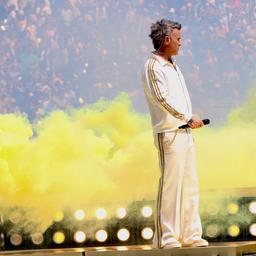 Robbie Williams am 13.07.2025 in Nova Jersey, USA. (Quelle: Picture Alliance/TheNEWS2 via ZUMA Press Wire)