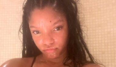 Halle Bailey teilt Schnappschuss aus der Sauna, Juli 2025