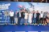 Premiere für „Grand Prix of Europe“ in Berlin. In der Bildmitte: Michael Mack und seine Frau Miriam.
