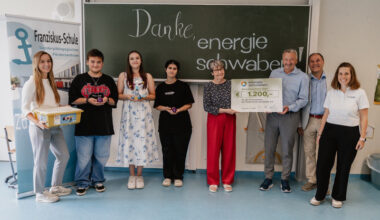 energie schwaben spendet 1.200 Euro für die Franziskus-Schule in Gersthofen - News Augsburg, Allgäu und Ulm