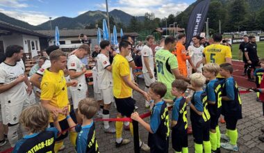 Borussia Mönchengladbach im Trainingslager bei Freunden
