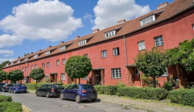 Wohnhäuser, Hüsung, Hufeisensiedlung, Britz, N