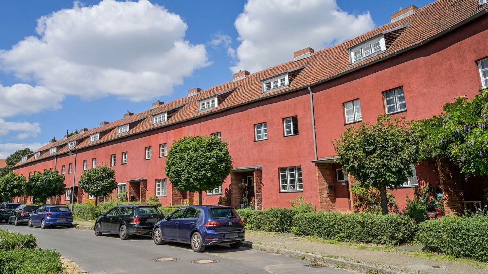 Wohnhäuser, Hüsung, Hufeisensiedlung, Britz, N