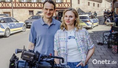 Setbesuch beim "Franken-Tatort" in Nürnberger Schöller-Eisfabrik