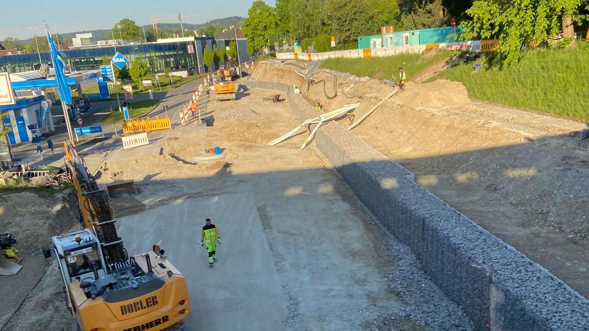 Bauprojekt Augsburger Straße wird teurer als geplant