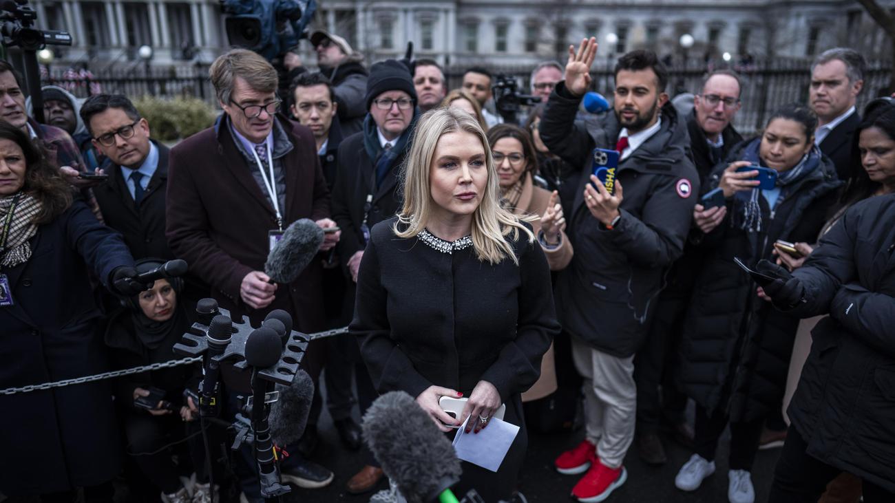 Trump-Sprecherin Karoline Leavitt: Kreuz, Kampf, Kontrolle