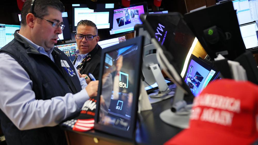 Zollstreit EU-USA: Die New Yorker Börse verfolgt die Entwicklungen im Handelskonflikt genau.