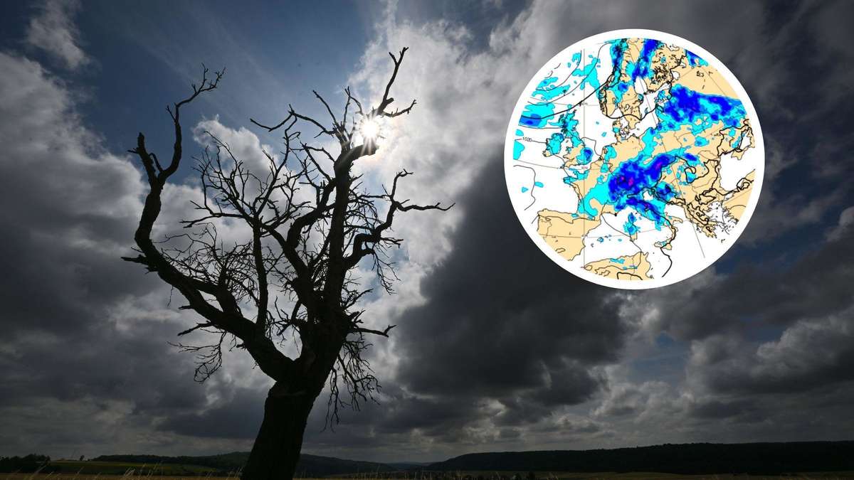 DWD meldet Starkregen und Gewitter