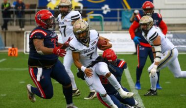 American Football: Berlin Thunder kassiert deutliche Pleite gegen Rhein Fire