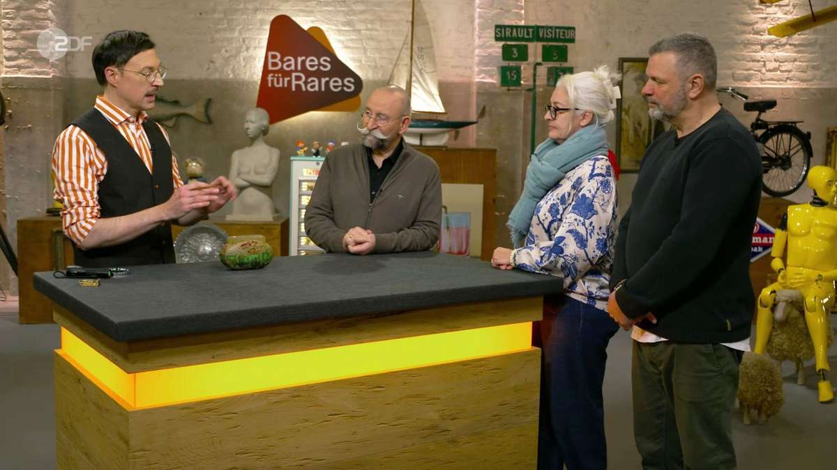 Sechs-Euro-Flohmarktvase entpuppt sich bei „Bares für Rares“ als Goldgrube
