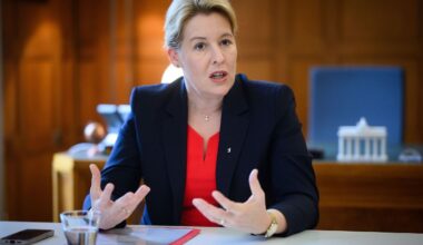 Berlin & Brandenburg: Giffey fordert Mitgliederbefragung zur Spitzenkandidatur