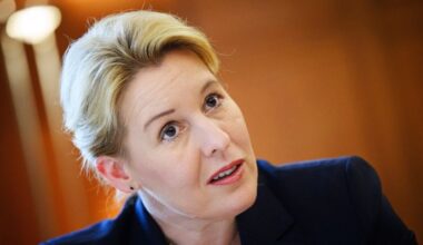Archivbild:Franziska Giffey (SPD) am 24.07.2025.(Quelle:picture alliance/dpa/B.v.Jutrczenka)