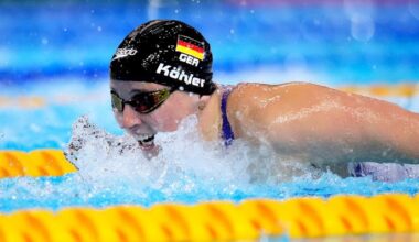 Angelina Köhler bei der Schwimm-WM in Singapur (picture alliance/Laci Perenyi)