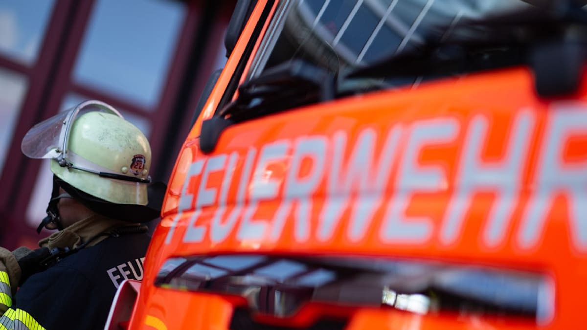 Brand auf Gelände einer Mülldeponie in Wiesbaden