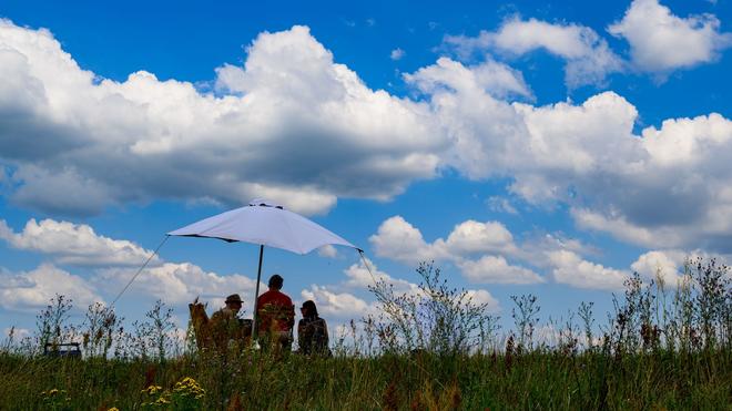 Wetter: Der Mittwoch startet mit einem Mix aus Sonne und Wolken. (Symbolbild)