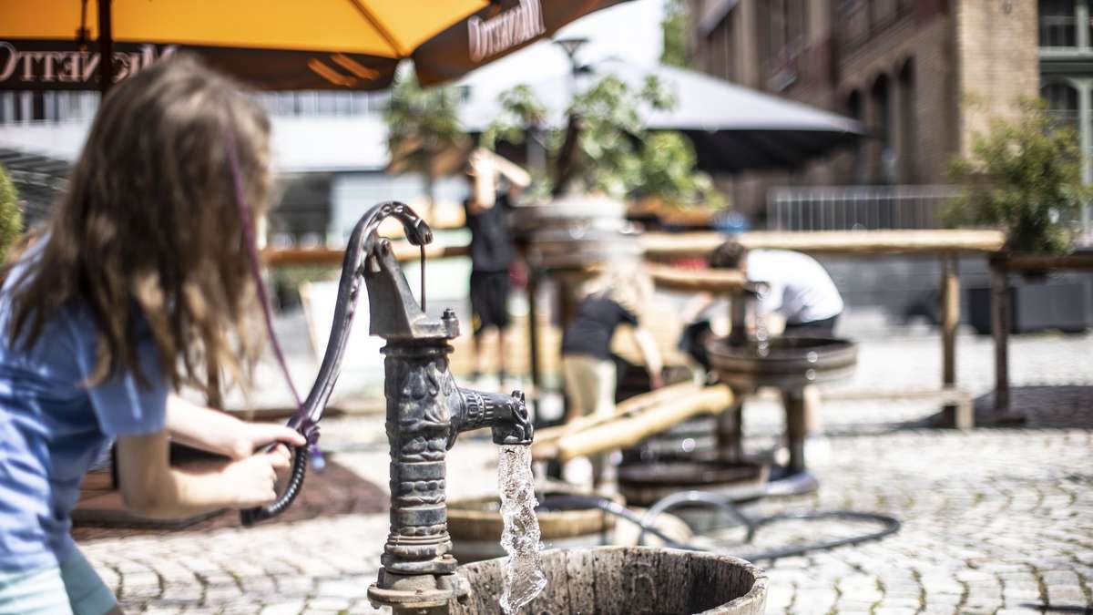 Planschen, pumpen und spielen in Darmstadt und Wiesbaden