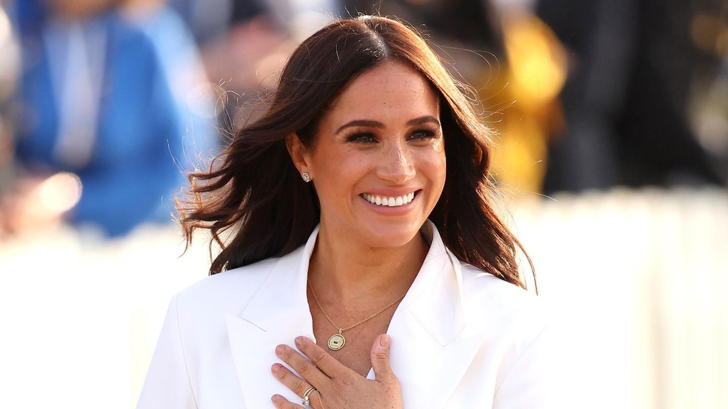 Herzogin Meghan: Diese Babynews bringt sie jetzt zum Strahlen