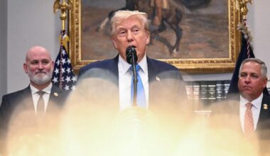 US-Zollpolitik: Trump droht Kanada wegen Anerkennung Palästinas mit Strafzöllen