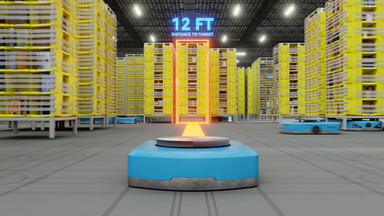 Bei Amazon arbeiten jetzt 1 Million Roboter – und ein neues KI-Modell | Geld