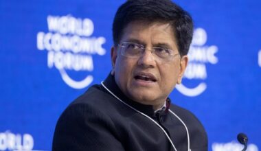 Indiens Goyal hofft nach ,,fantastischen" Fortschritten auf Abschluss eines US-Handelsabkommens
