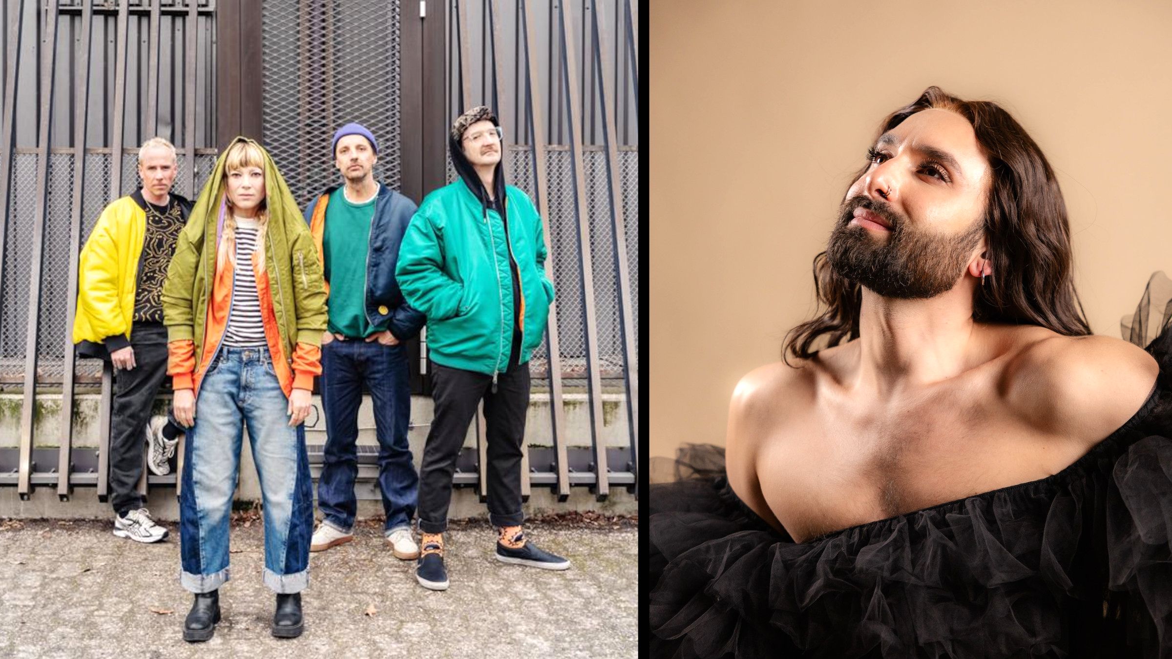 Spielen zum Eröffnungswochenende auf: MiA am Sonntag, Foto: anna.k.o. und Conchita Wurst am Sonnabend - Foto: Lukas Feix,  WURSTTV.com