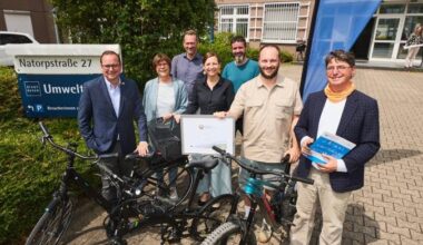 Umweltamt Essen erhält Zertifikat als fahrradfreundlicher Arbeitgeber