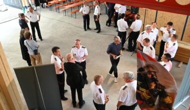 FW Stuttgart: Richtfest an der Interims-Feuerwache 1