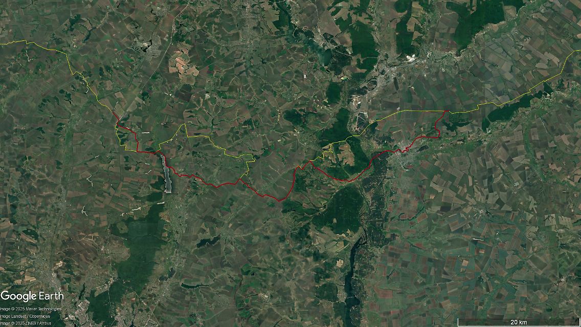 Front bei Woltschansk.