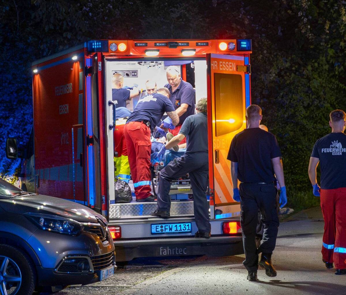 Streit in Essen eskaliert: Auf Mann eingestochen