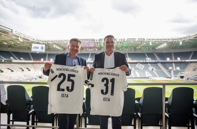 ista ist Nachhaltigkeitspartner von Borussia Mönchengladbach