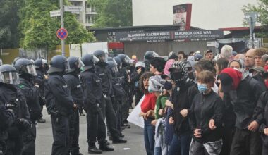 Polizei löst Palästina-Protest in Berlin auf