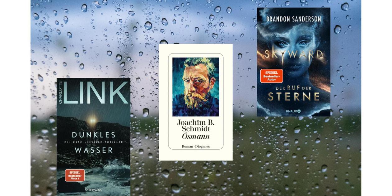 Bücher für Regentage: Perfektes Lesewetter