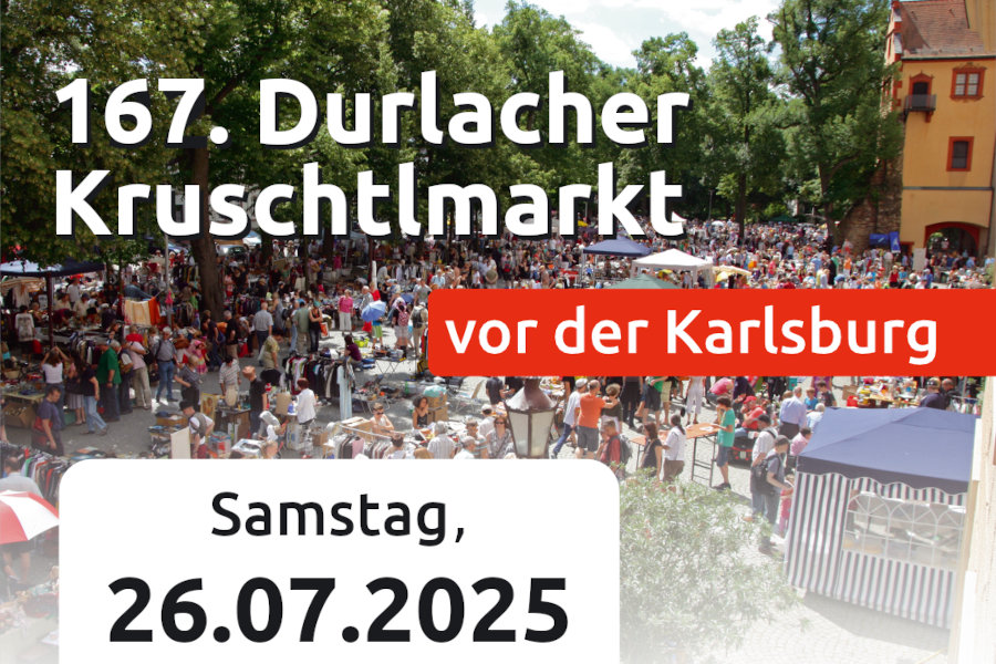 167. Kruschtlmarkt vor der Karlsburg