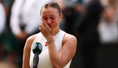 Wimbledon: Finalistin Anisimova wendet sich weinend an ihre Mama | Sport