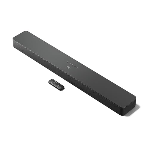Amazon Fire TV-Soundbar Plus | 3.1-Kanal-Sound, All-in-one-Design, Dolby Atmos, DTS:X, auch ideal für Dialoge geeignet