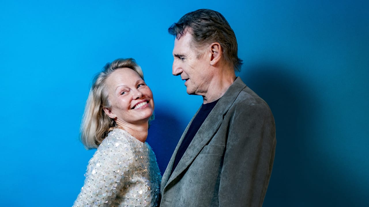 Pamela Anderson & Liam Neeson: Megastars stellen Film bei BILD vor | Unterhaltung