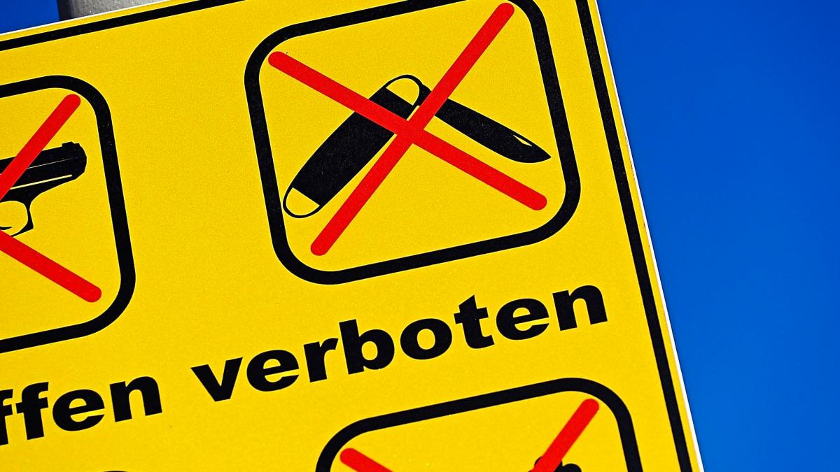 Waffenverbotszone in Bielefeld rund um Hauptbahnhof ab 19. Juli