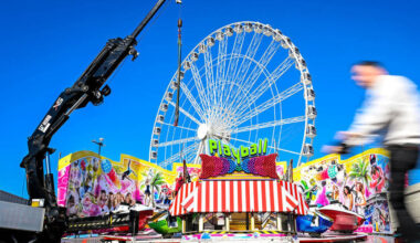 Jetzt steht fest, wann sich das Riesenrad in Mannheim dreht