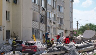 Mindestens fünf Menschen starben bei der Gasexplosion. Foto: Uncredited/Saratov region governor Roman Busargin official Telegram
