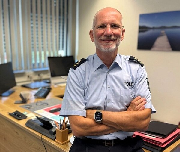 Abteilungsleiter Polizei Mathias Schmidt verlässt den Mühlenkreis. - © Polizei Minden-Lübbecke