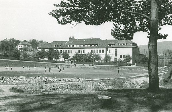 Das Haus A sei der einzige Gebäudeteil, der aus der Gründungszeit heute noch Bestandteil der Schule ist. - © privat