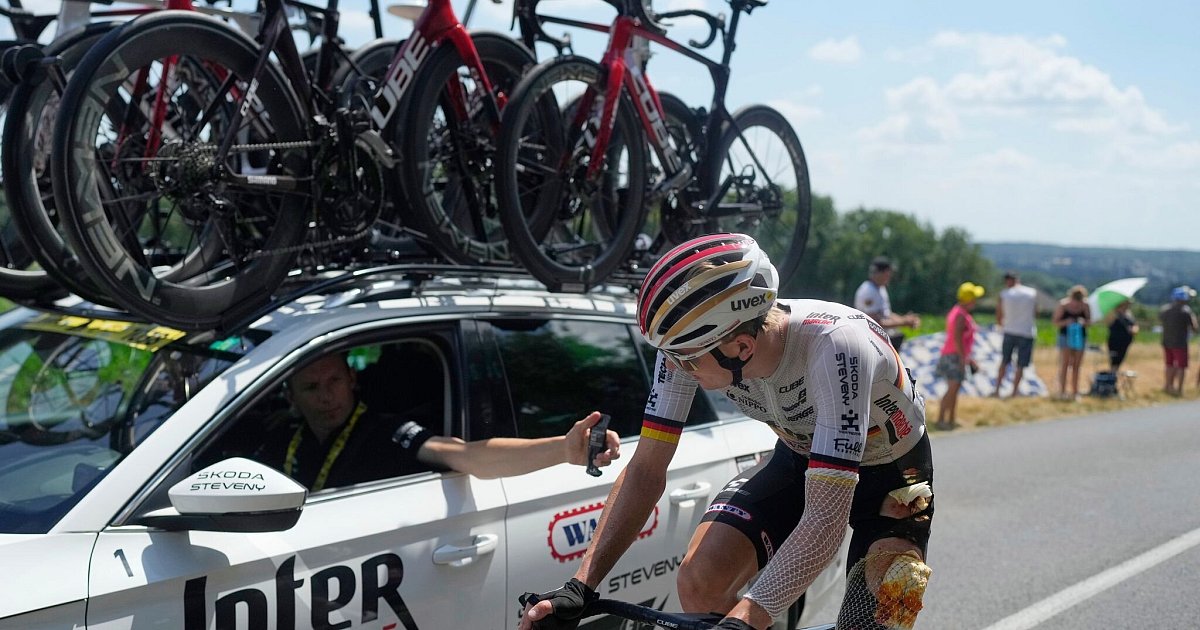 Rad-Meister Zimmermann steigt nach Sturz bei Tour aus | Mehr Sport