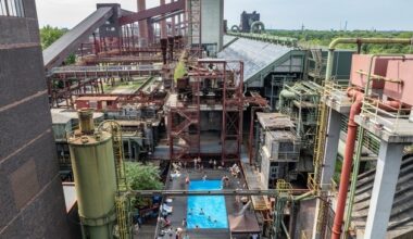 Werksschwimmbad Zollverein: Coolster Pool der Welt offiziell eröffnet / Badesaison ...
