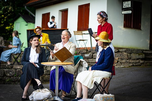 Auf der Freilichtbühne Nettelstedt wurde bereits die Premiere von Pension Schöller gefeiert. - © Jannik Koch
