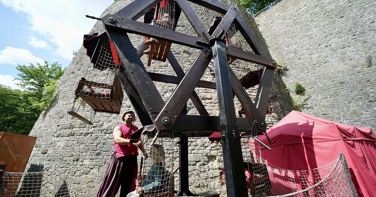 Mini-Riesenrad als Liebling: Bielefelder Sparrenburgfest zieht 20.000 Besucher an