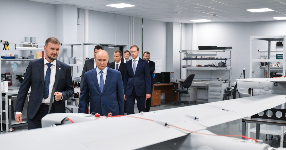 Ukrainer finden neuartige Russen-Drohne – doch alle ihre Teile sind „Made in China“
