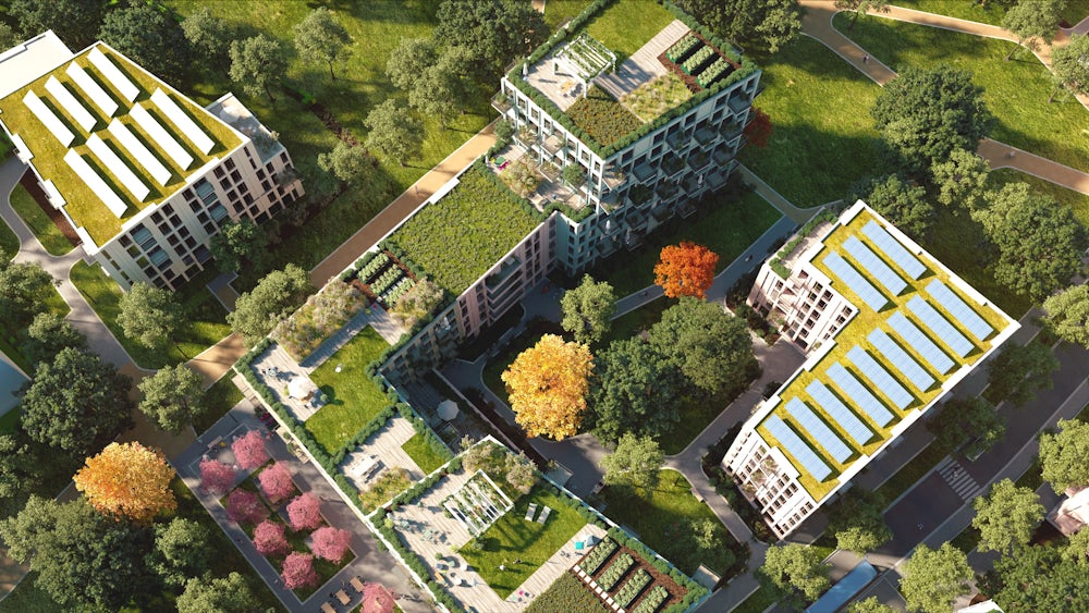 Auf etwa der Hälfte des Areals sollen Grünflächen entstehen. Auch diese Pläne kommen bei der Stadt gut an.