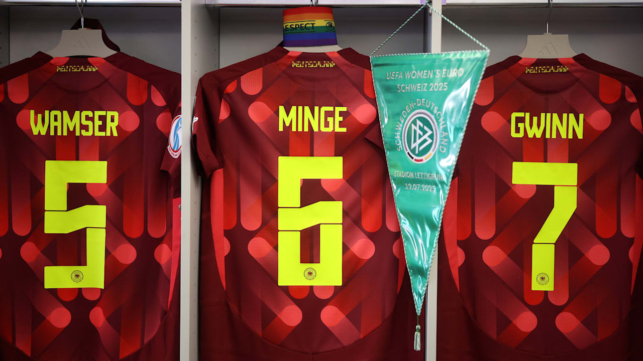 Frauen-EM: Überraschend – Gwinns Trikot hängt ganz normal in der Kabine | Sport