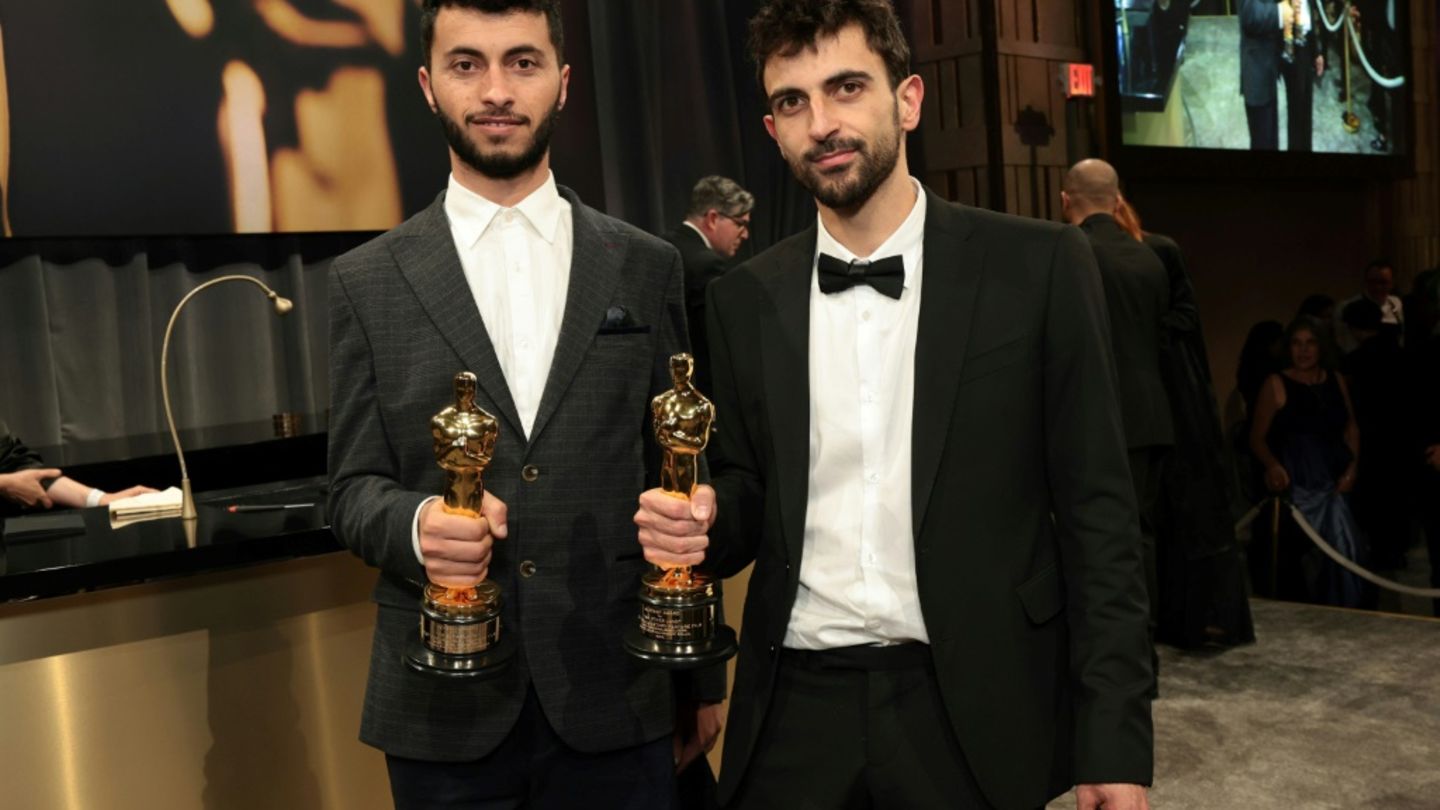 Filmemacher Yuval Abraham und Basel Adra
