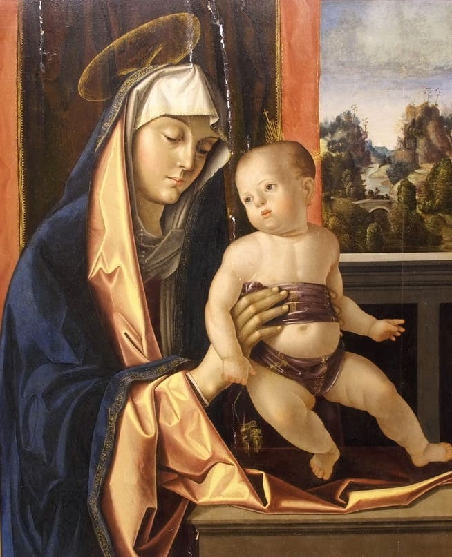 Das Bild «Madonna und Kind» von Antonio Solario wurde 1973 aus dem Museum in Belluno gestohlen.